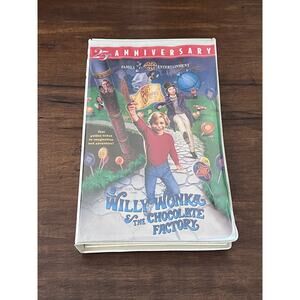 Willy Wonka and the Chocolate Factory VHS 25th Anniversary Collectors
